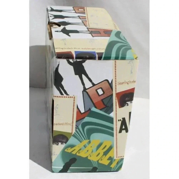 New Set 2 Beatles Glasses 16 oz Tumblers Glasses Cups HELP & A HARD DAYS NIGHT - Picture 3 of 4